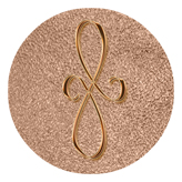 DAROUND 601 CP SH BZ Copper Scroll Shimmer Bronze Background